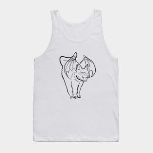 gargoyle cat Tank Top